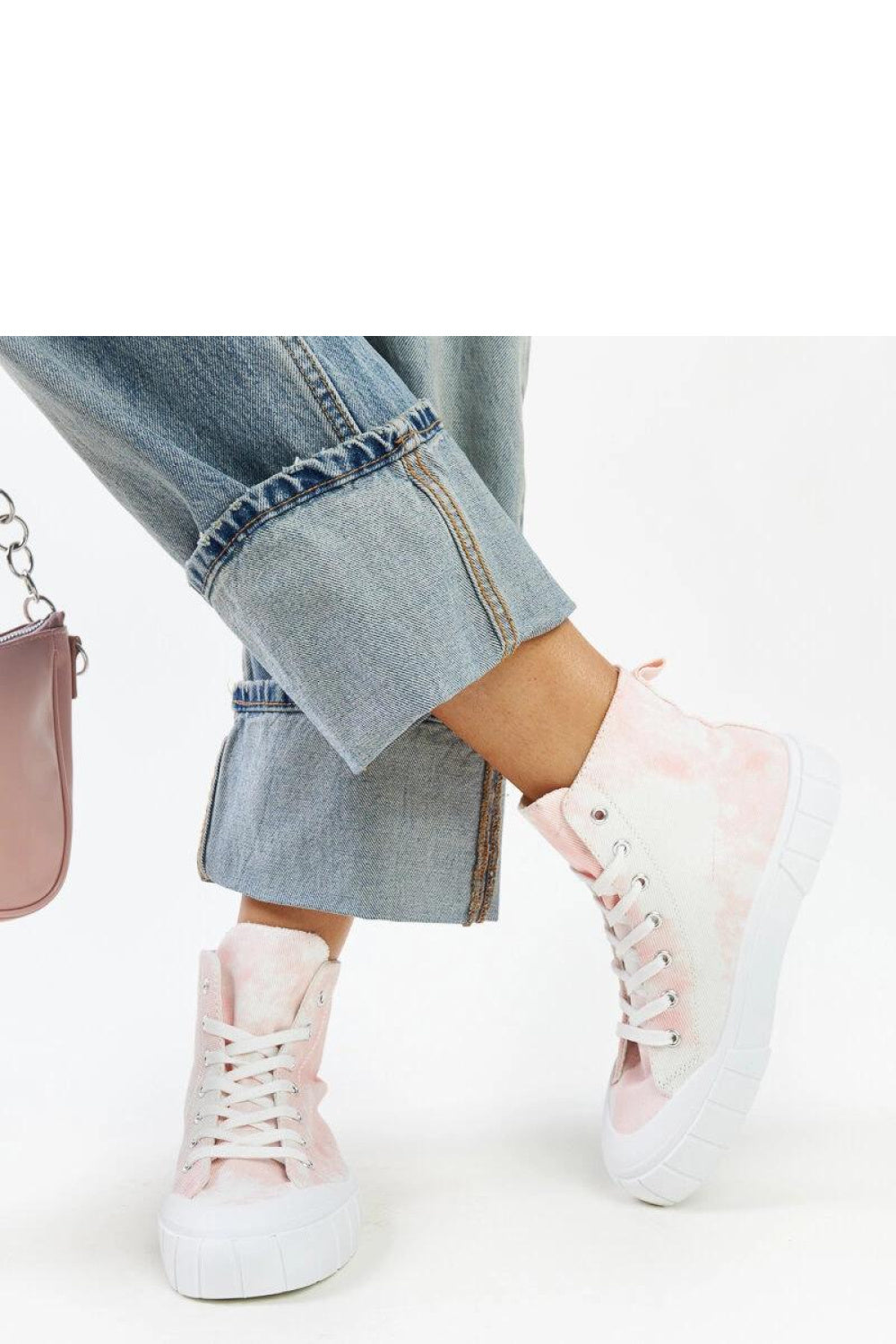 Baskets femme Solea — rosé