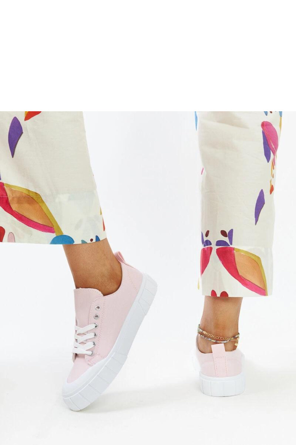 Baskets femme Solea — rosé