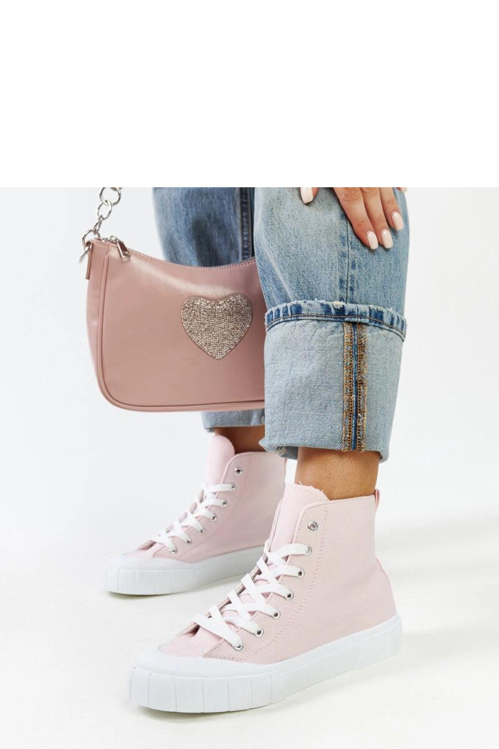 Baskets femme Solea — rosé
