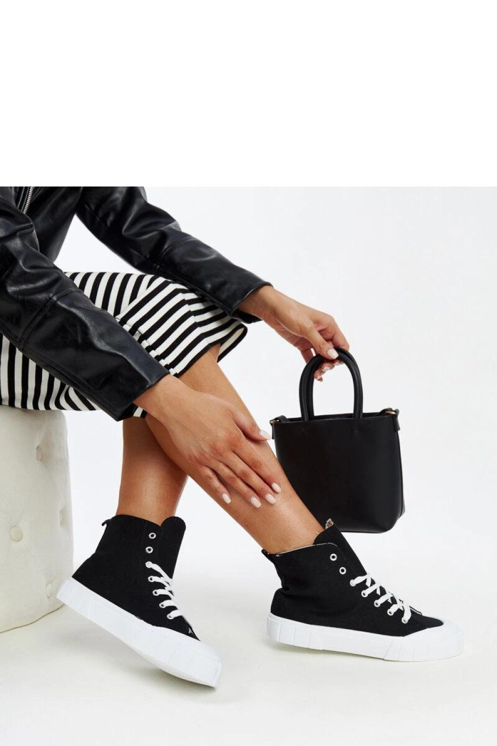 Baskets femme Solea — noir