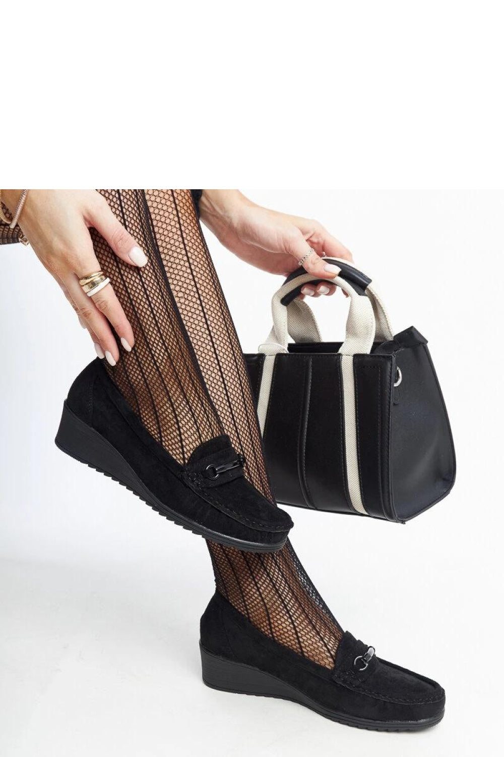 Moccasins femme Solea — noir