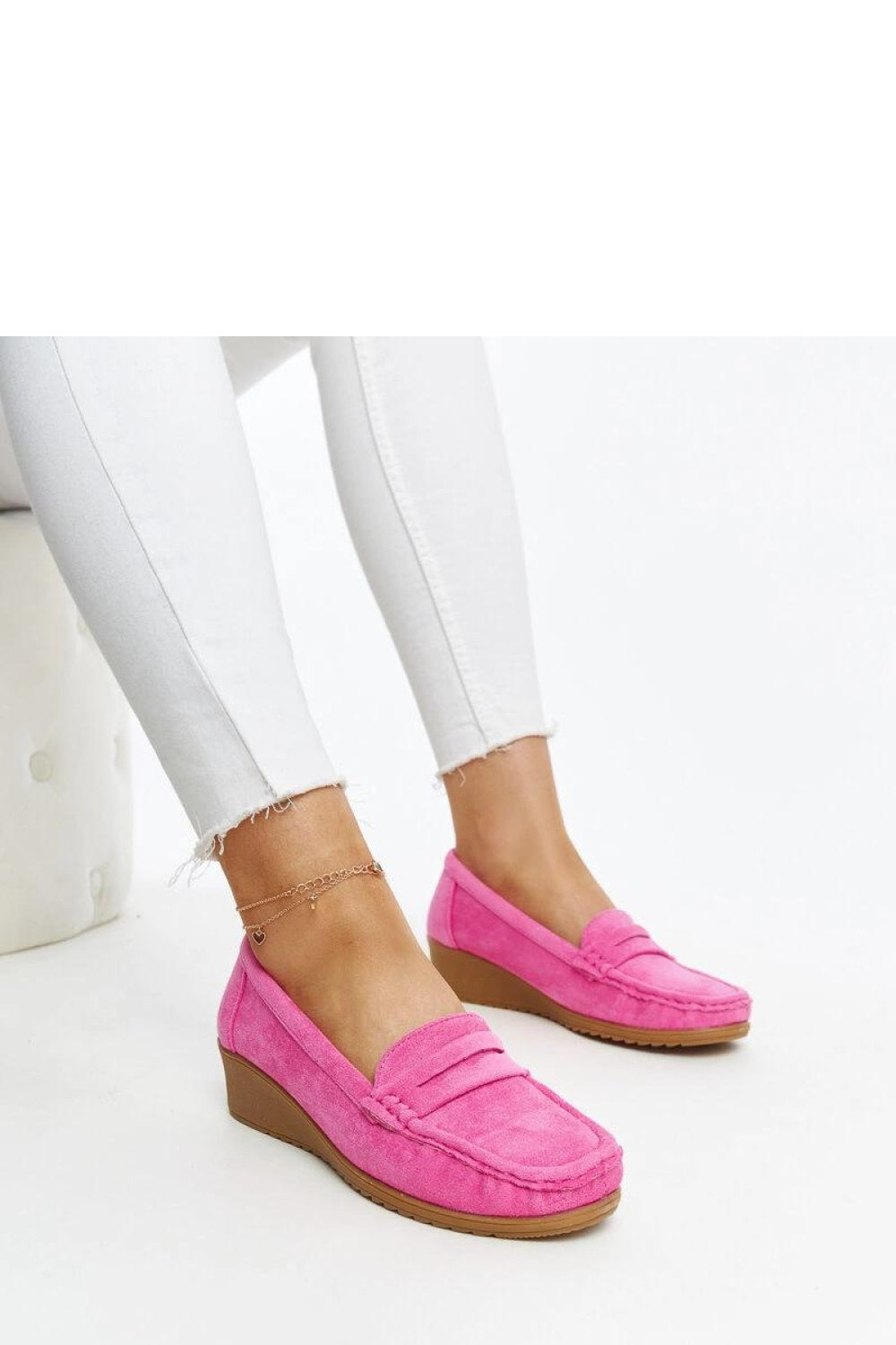 Moccasins femme Solea — rosé