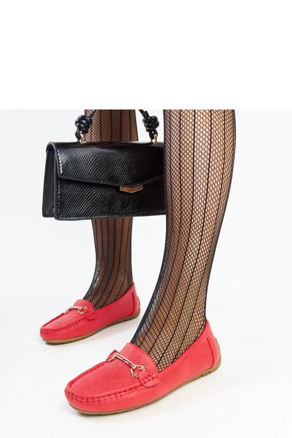 Moccasins femme Solea — rouge