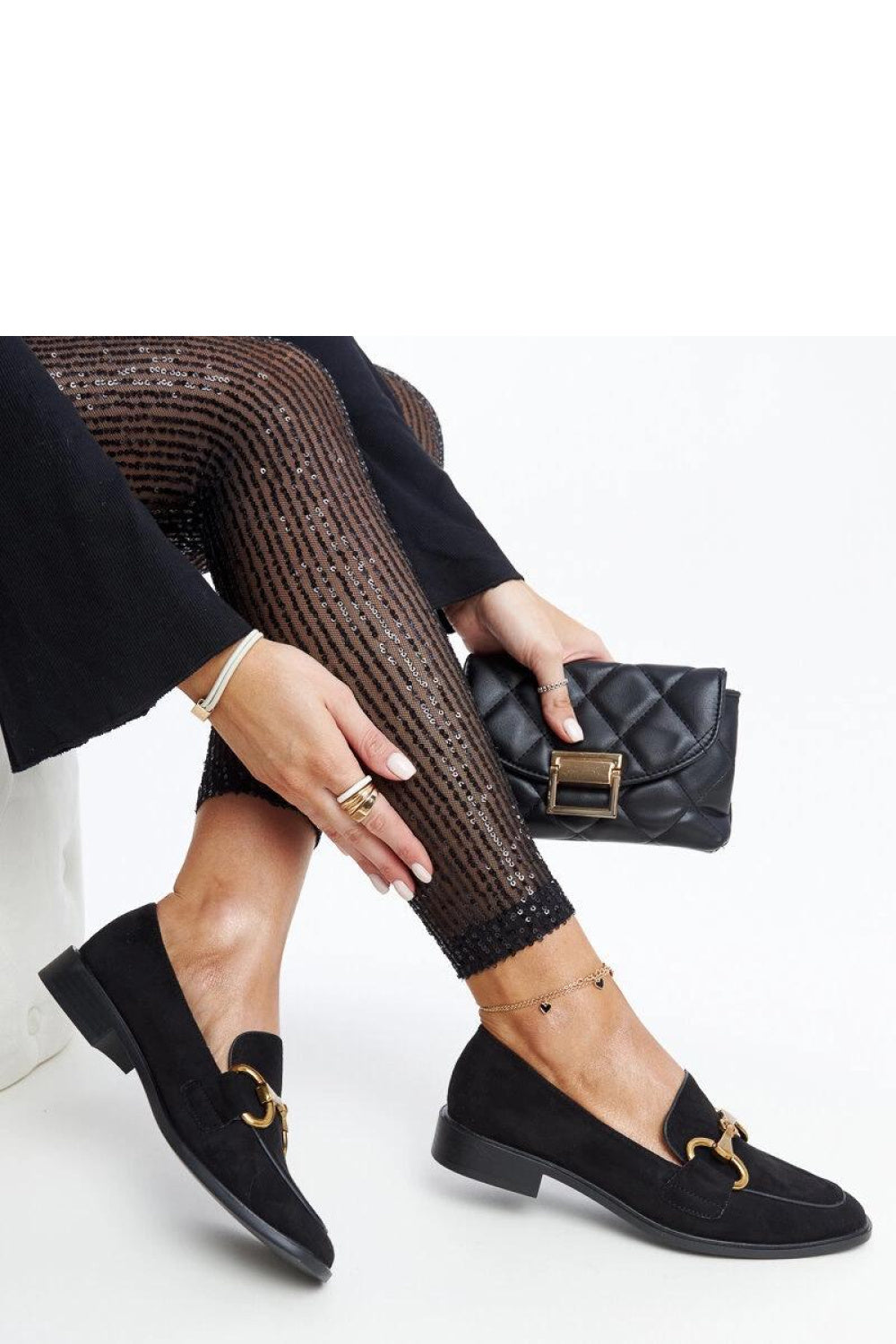 Moccasins femme Solea — noir
