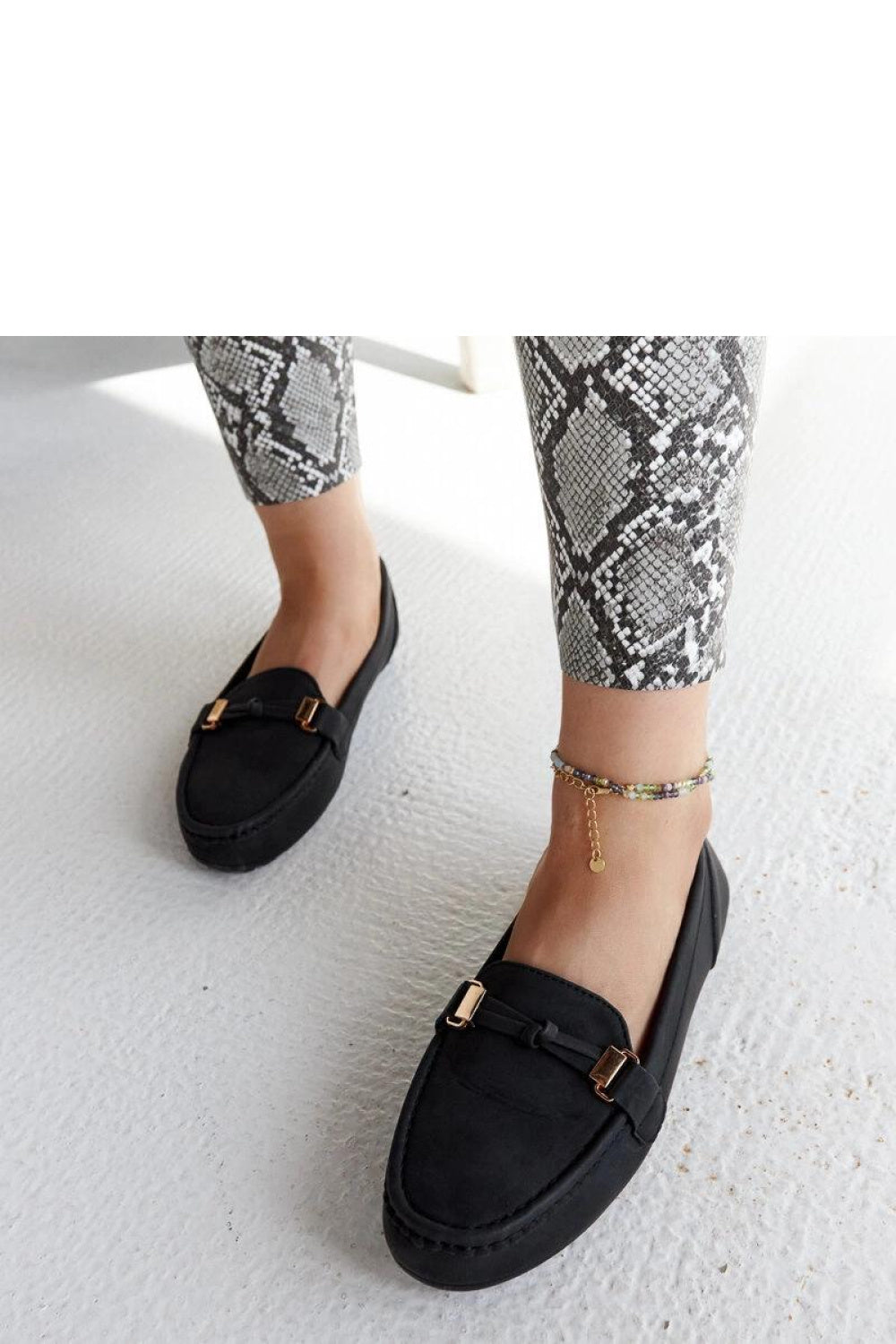 Moccasins femme Solea — noir