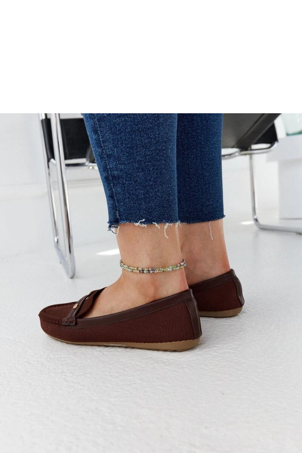 Moccasins femme Solea — brun