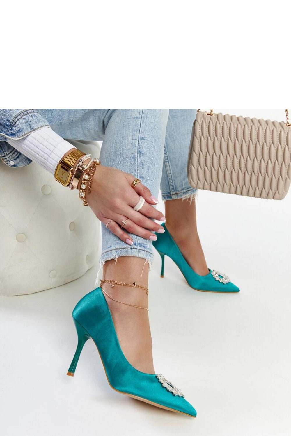 Chaussures à talons femme Solea — vert