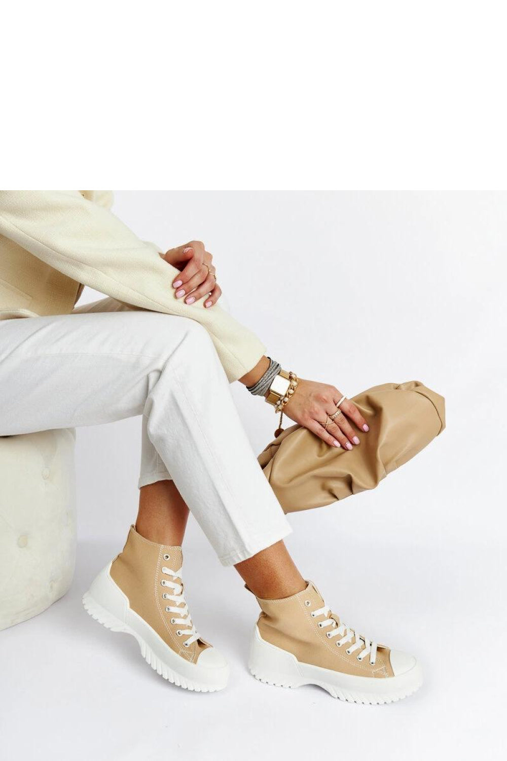 Baskets femme Solea — beige