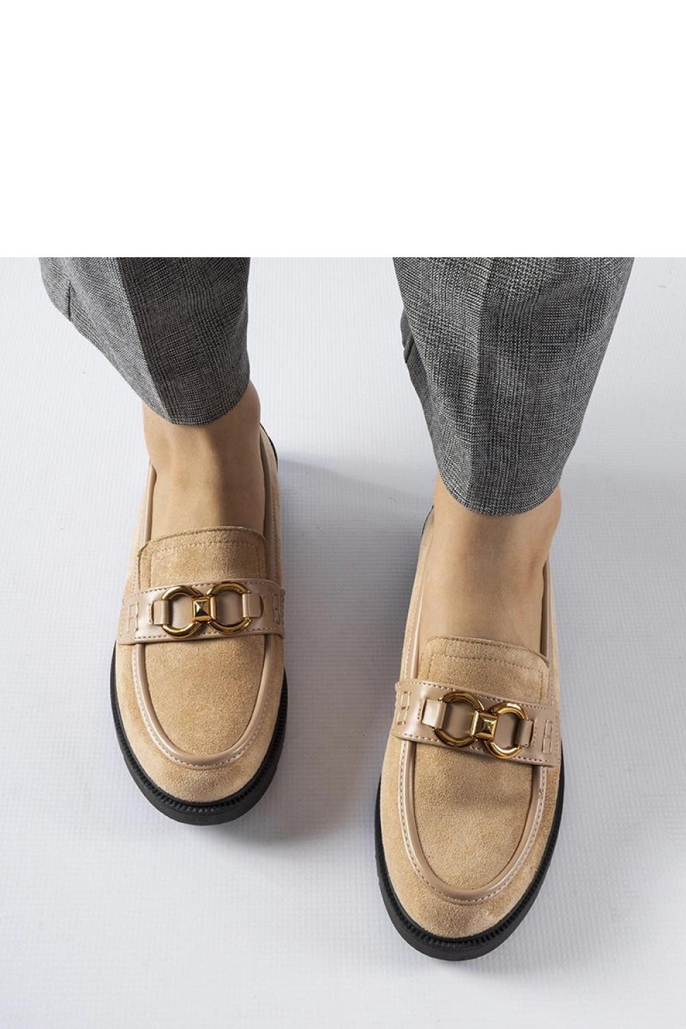 Moccasins femme Solea — beige