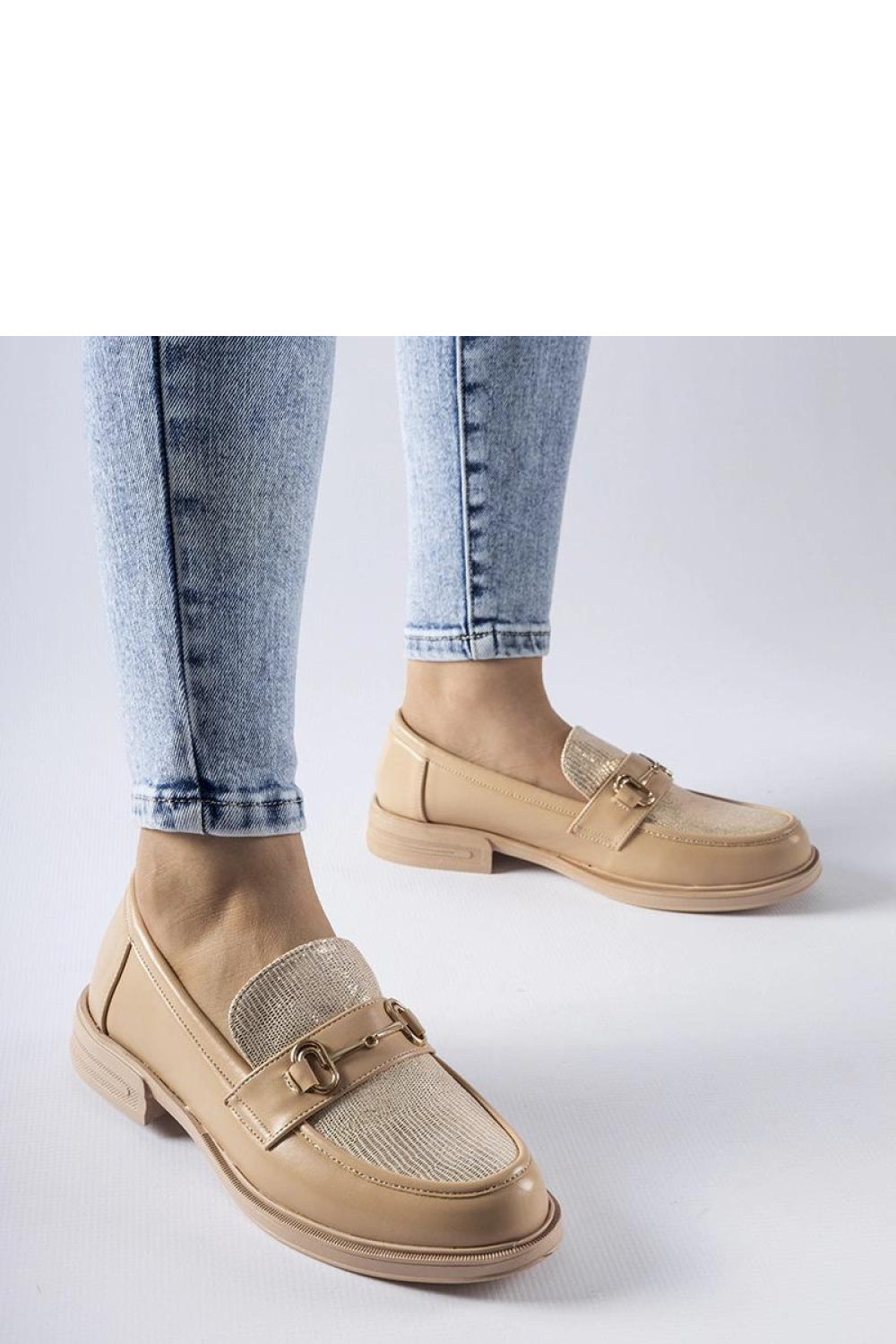 Moccasins femme Solea — beige