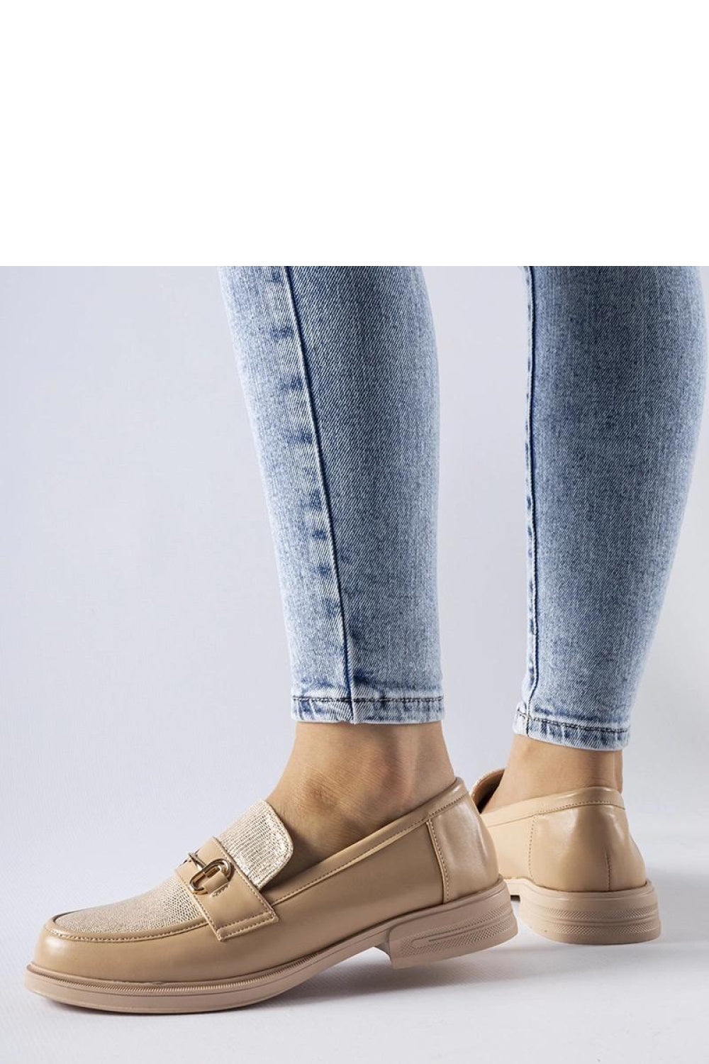 Moccasins femme Solea — beige