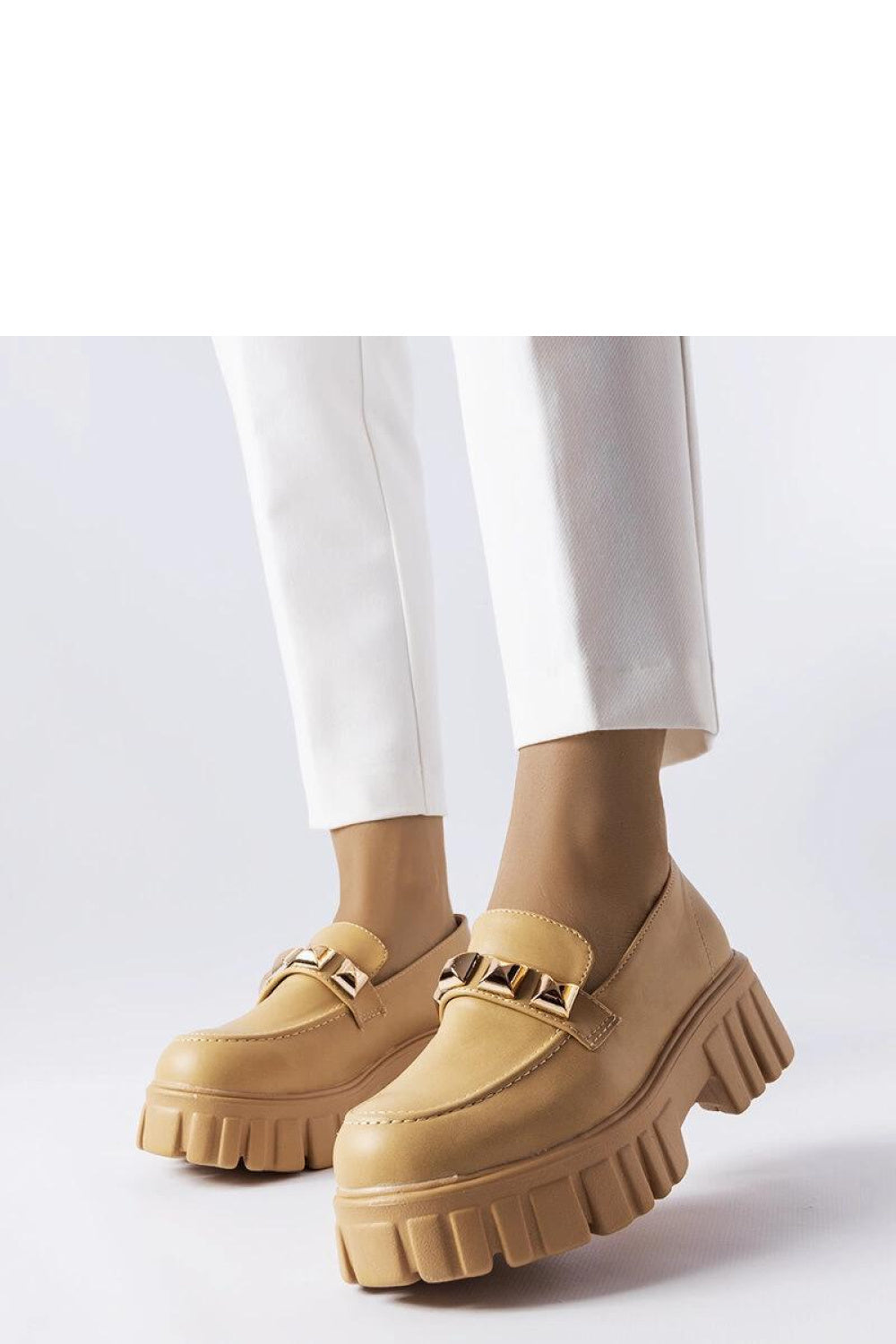 Moccasins femme Solea — beige