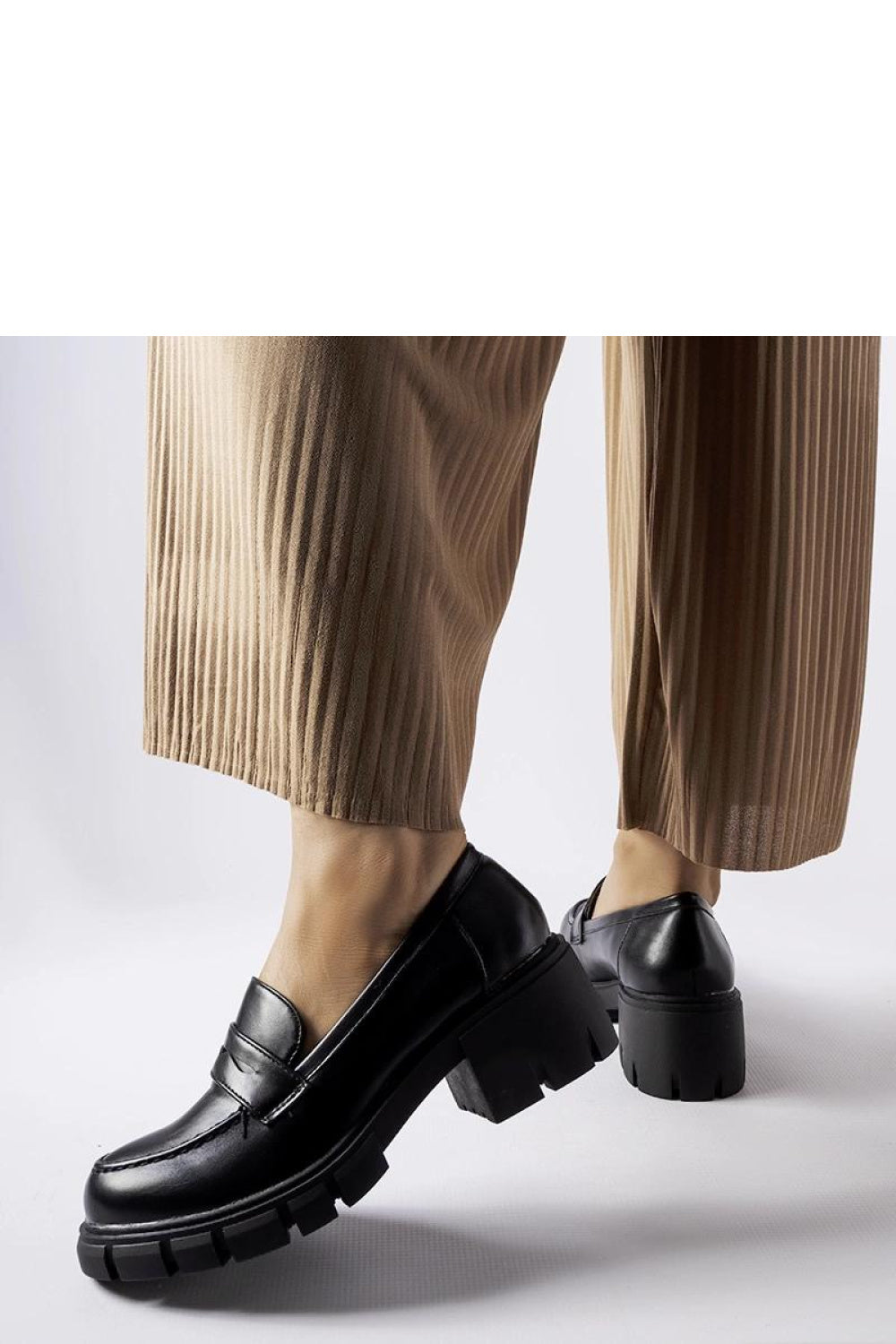 Moccasins femme Solea — noir