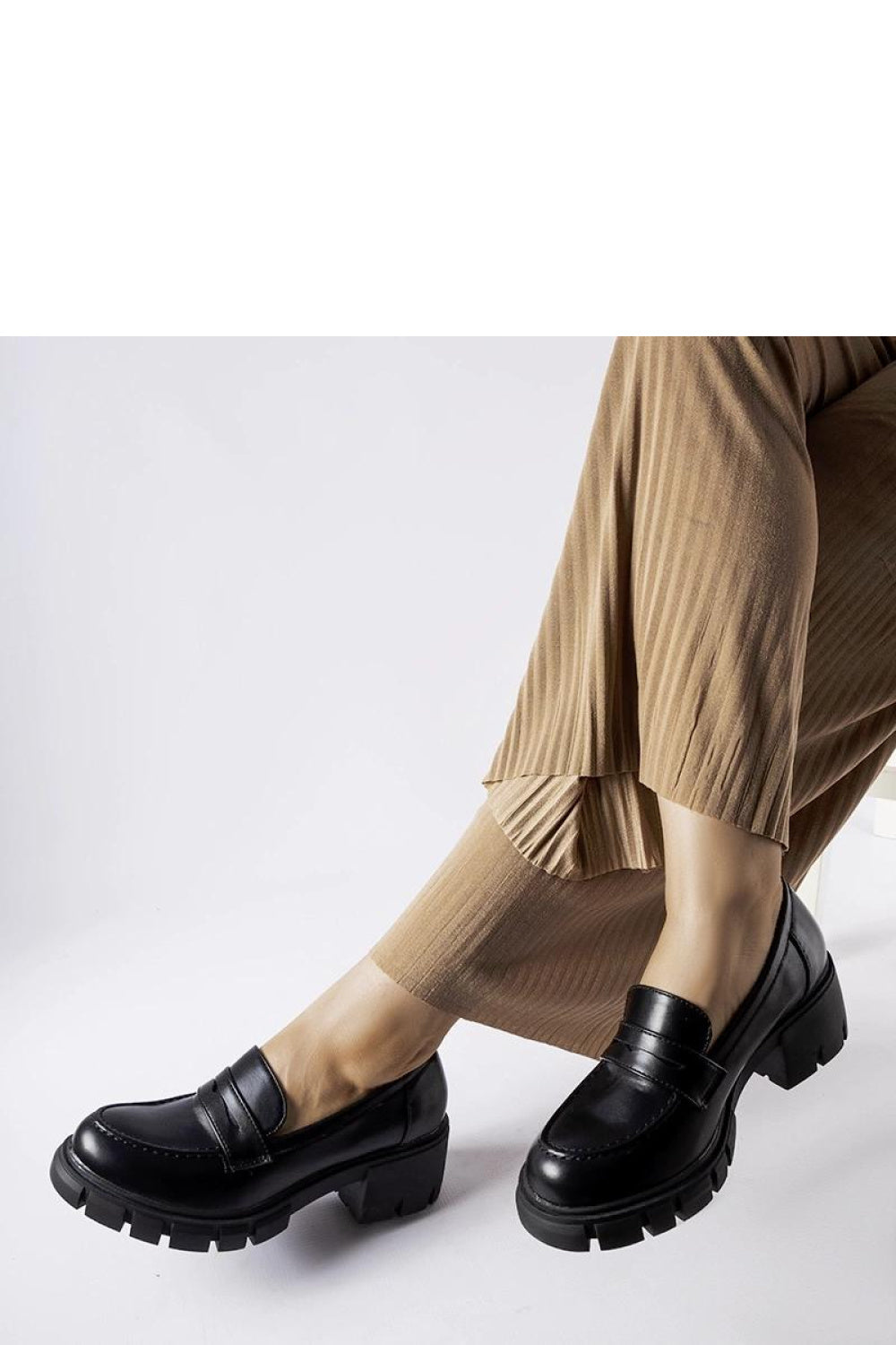 Moccasins femme Solea — noir