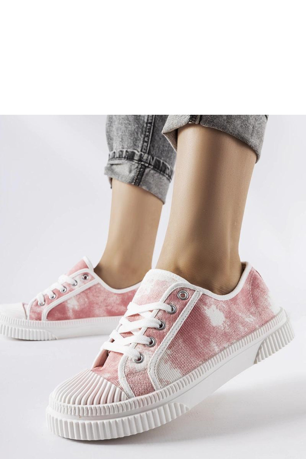 Baskets femme Solea — rosé