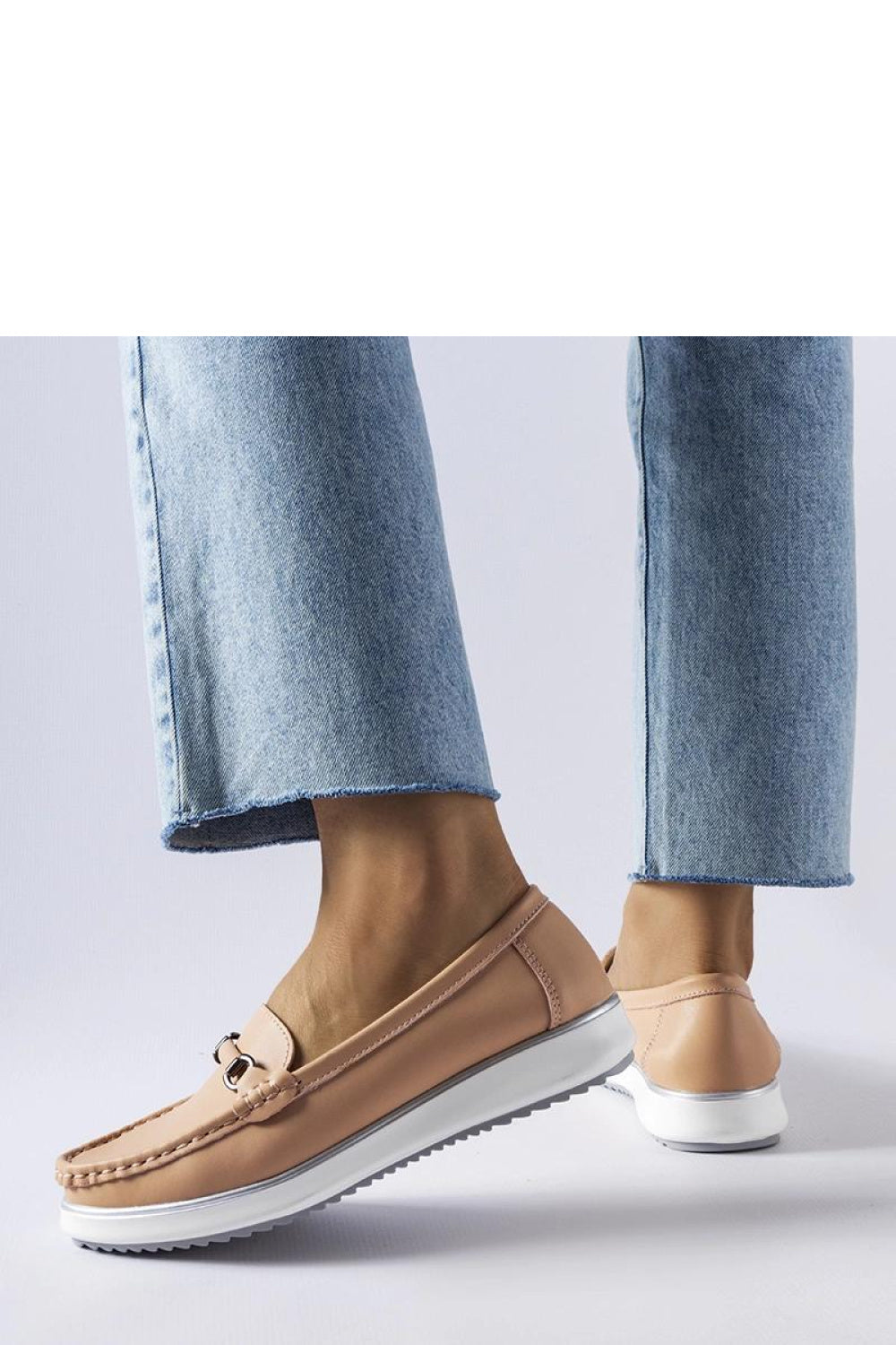 Moccasins femme Solea — rosé