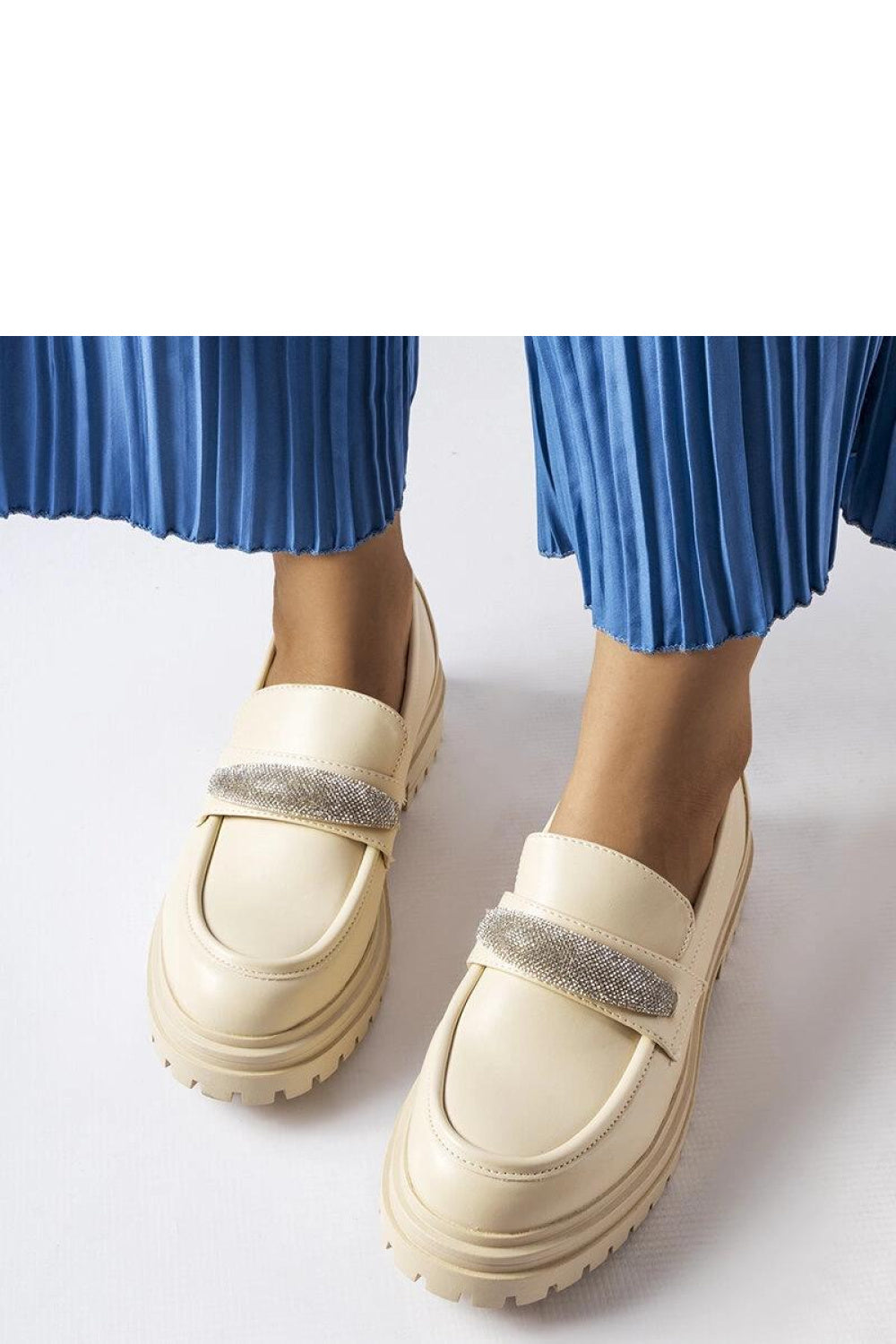 Moccasins femme Solea — beige