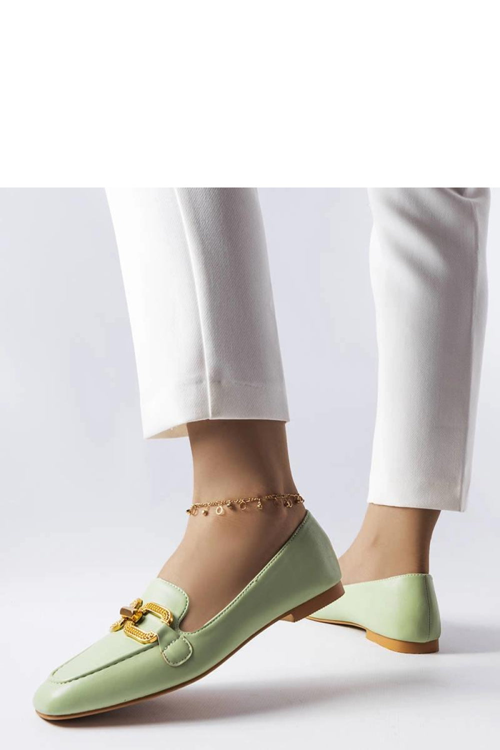 Moccasins femme Solea — vert
