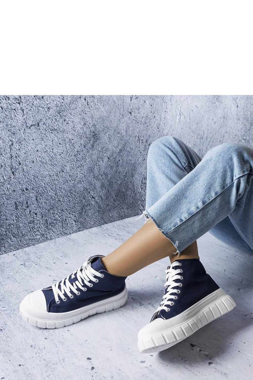 Baskets femme Solea — bleu