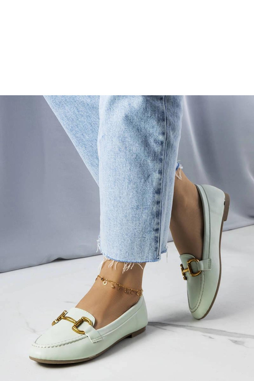 Moccasins femme Solea — vert