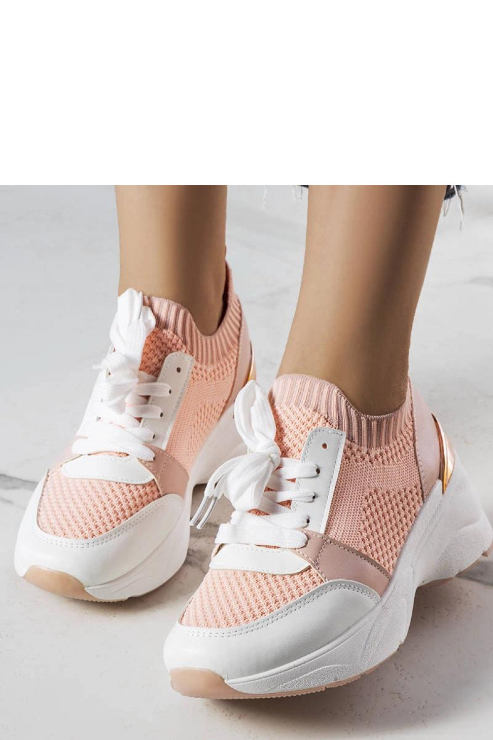 Baskets femme Solea À Plateforme À — rosé