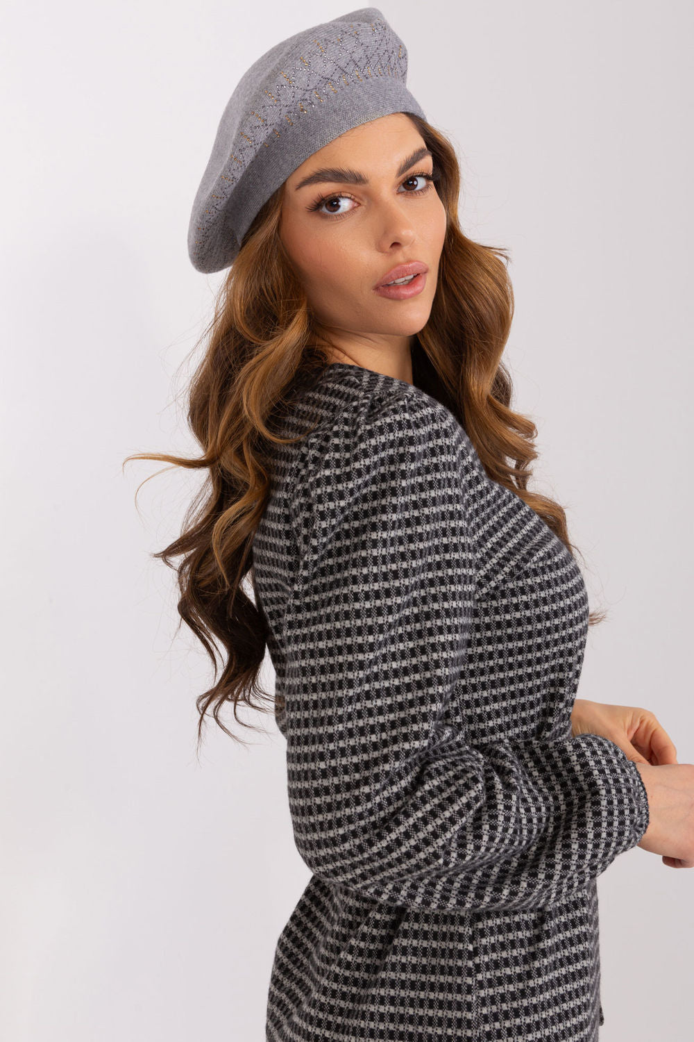 Béret femme AT — gris