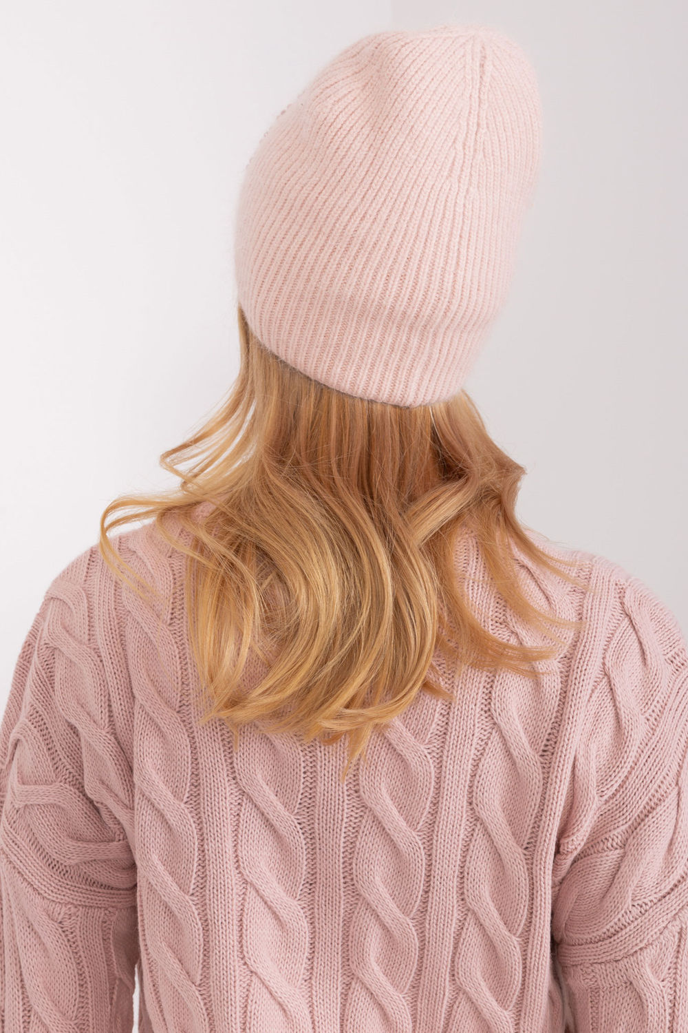 Bonnet femme AT — rosé
