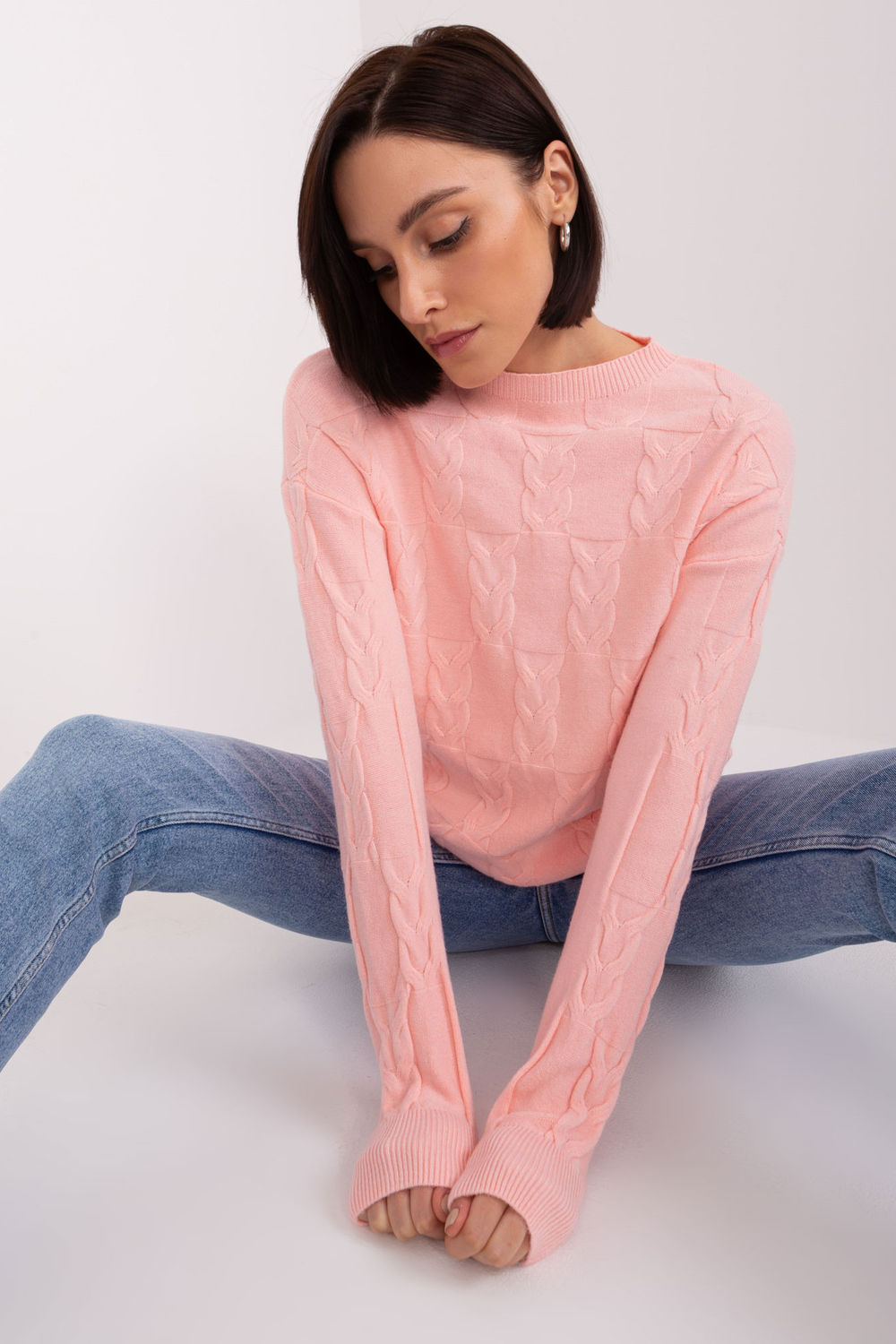 Pull femme AT Chandail Chandail — rosé