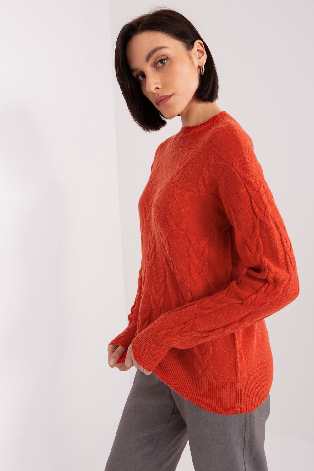 Pull femme AT Chandail Chandail — orange