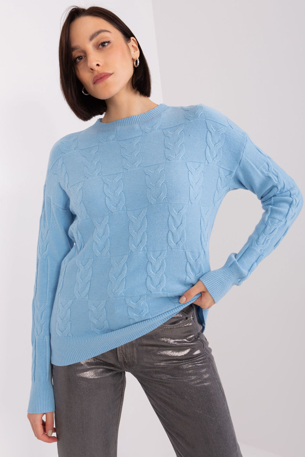 Pull femme AT Chandail Chandail — bleu