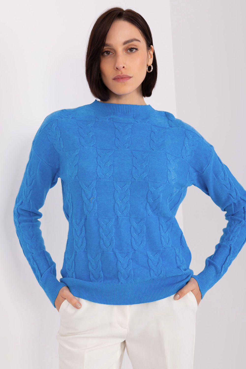 Pull femme AT Chandail Chandail — bleu