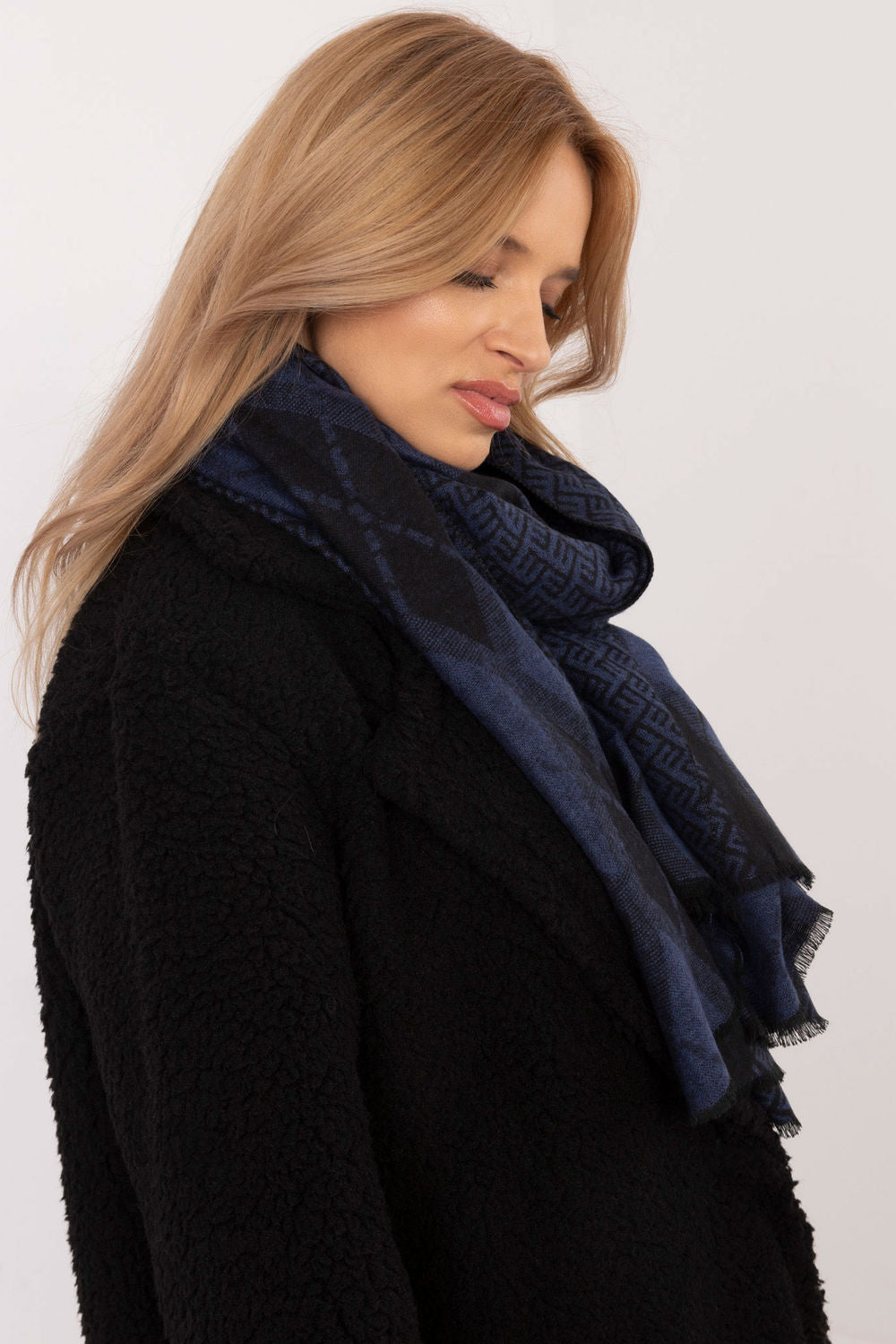 Foulard femme AT — noir