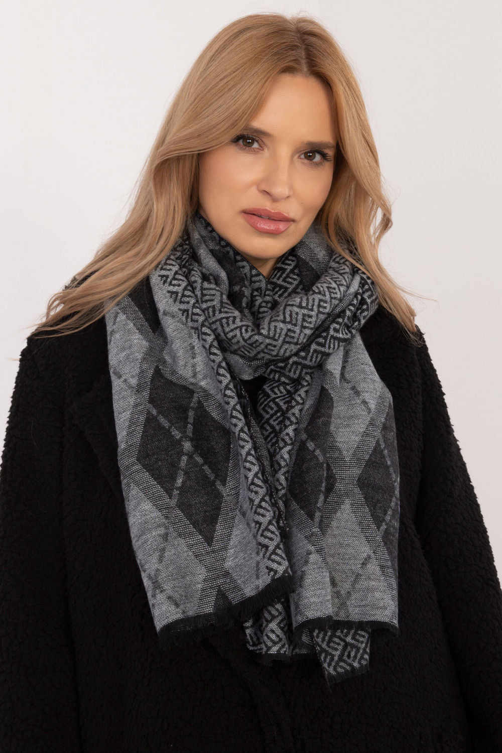 Foulard femme AT — noir