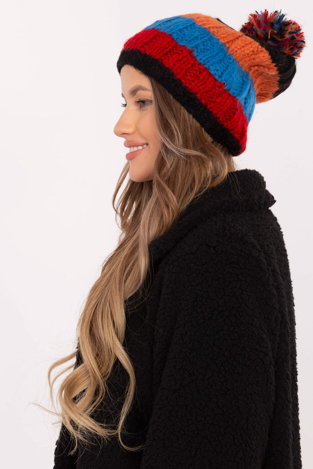 Bonnet femme AT — orange