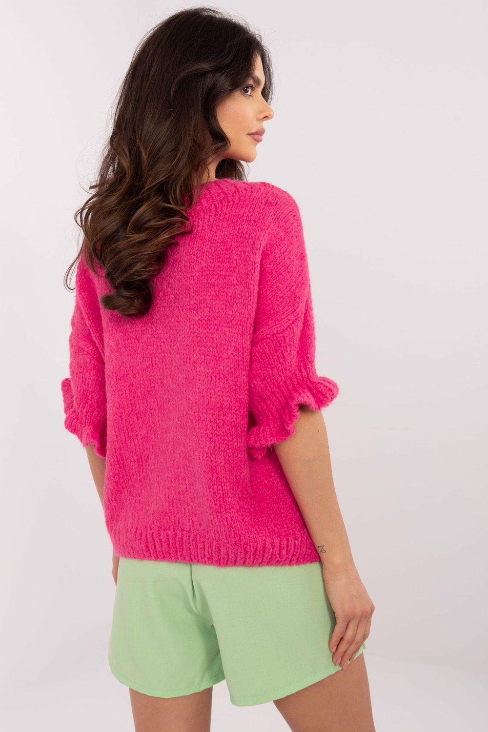 Pull femme Italy Moda Chandail Chandail — rosé