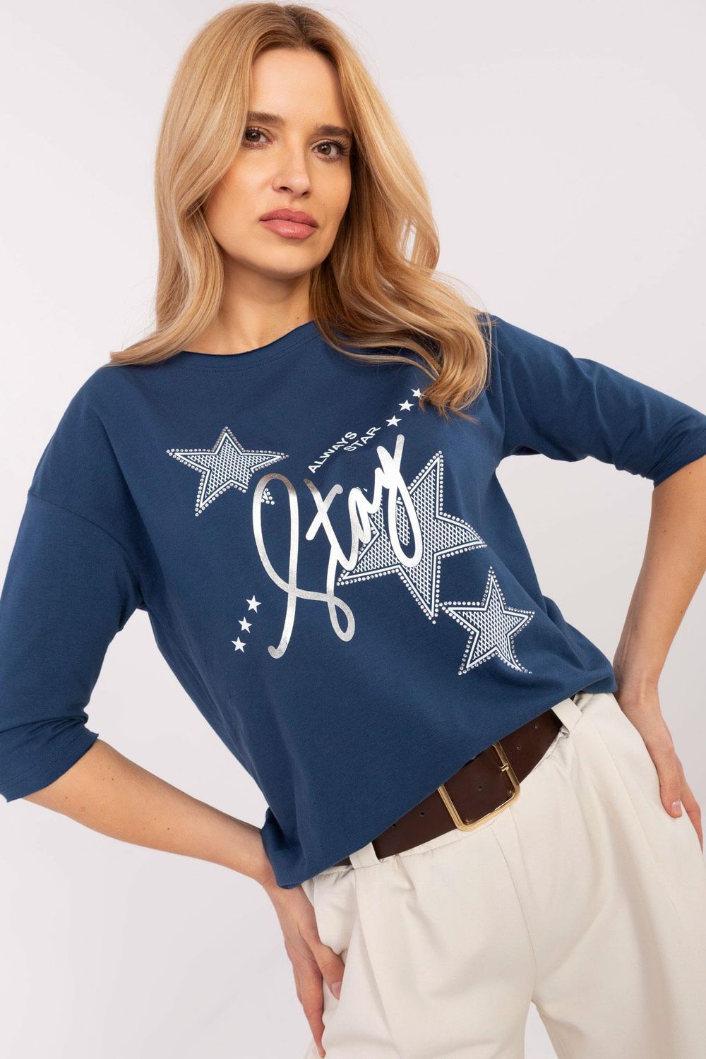 Blouse femme Factory Price Chemisier Chemisier — bleu
