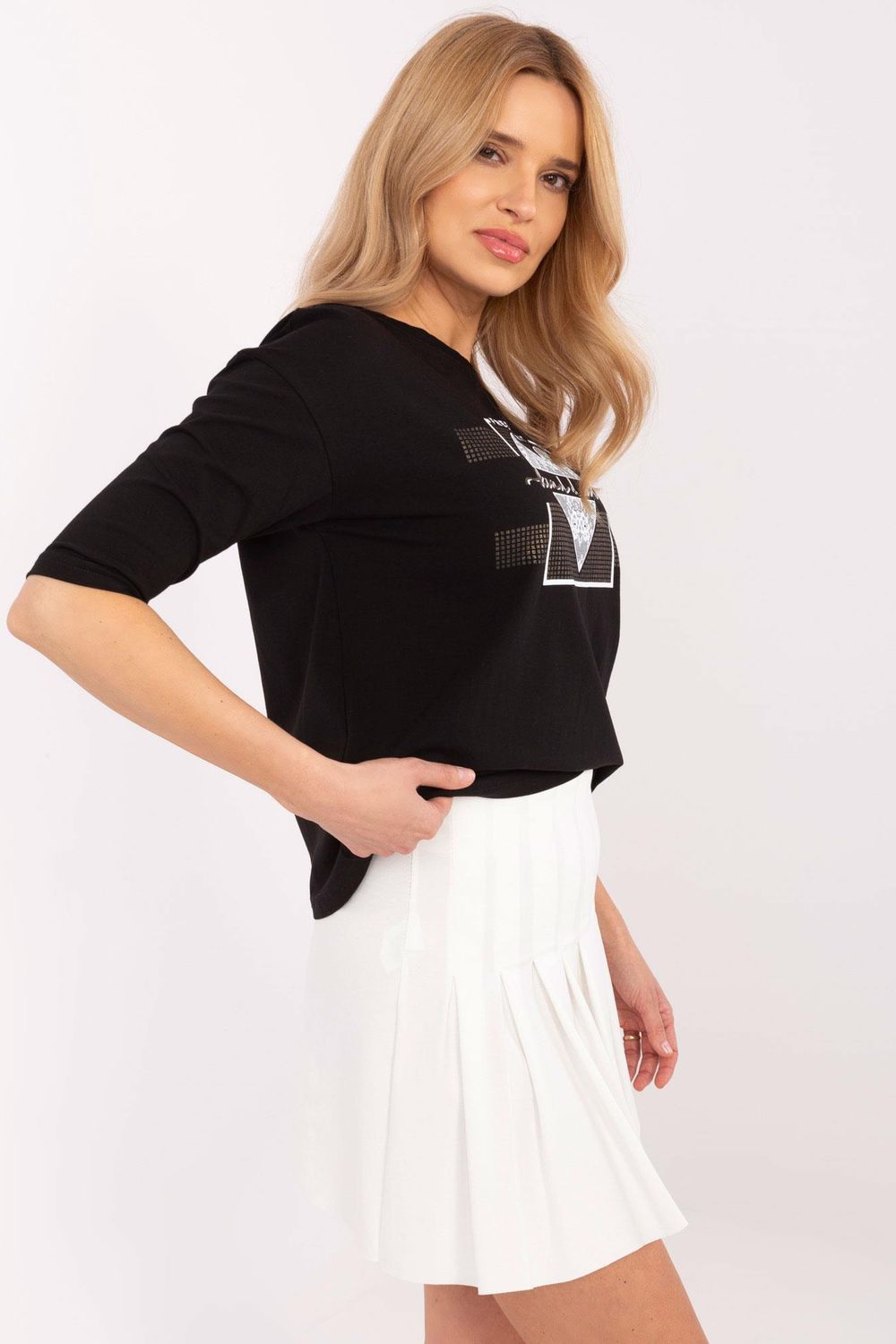 Blouse femme Factory Price Chemisier Chemisier — noir