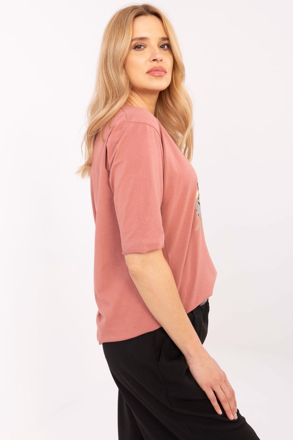 Blouse femme Factory Price Chemisier Chemisier — rosé