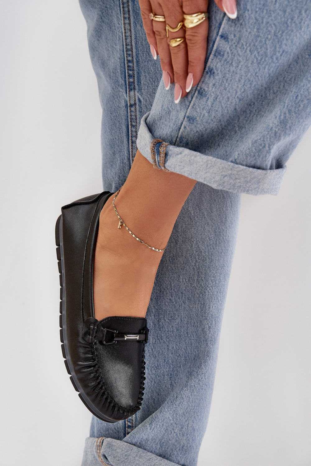 Moccasins femme Step in style — noir