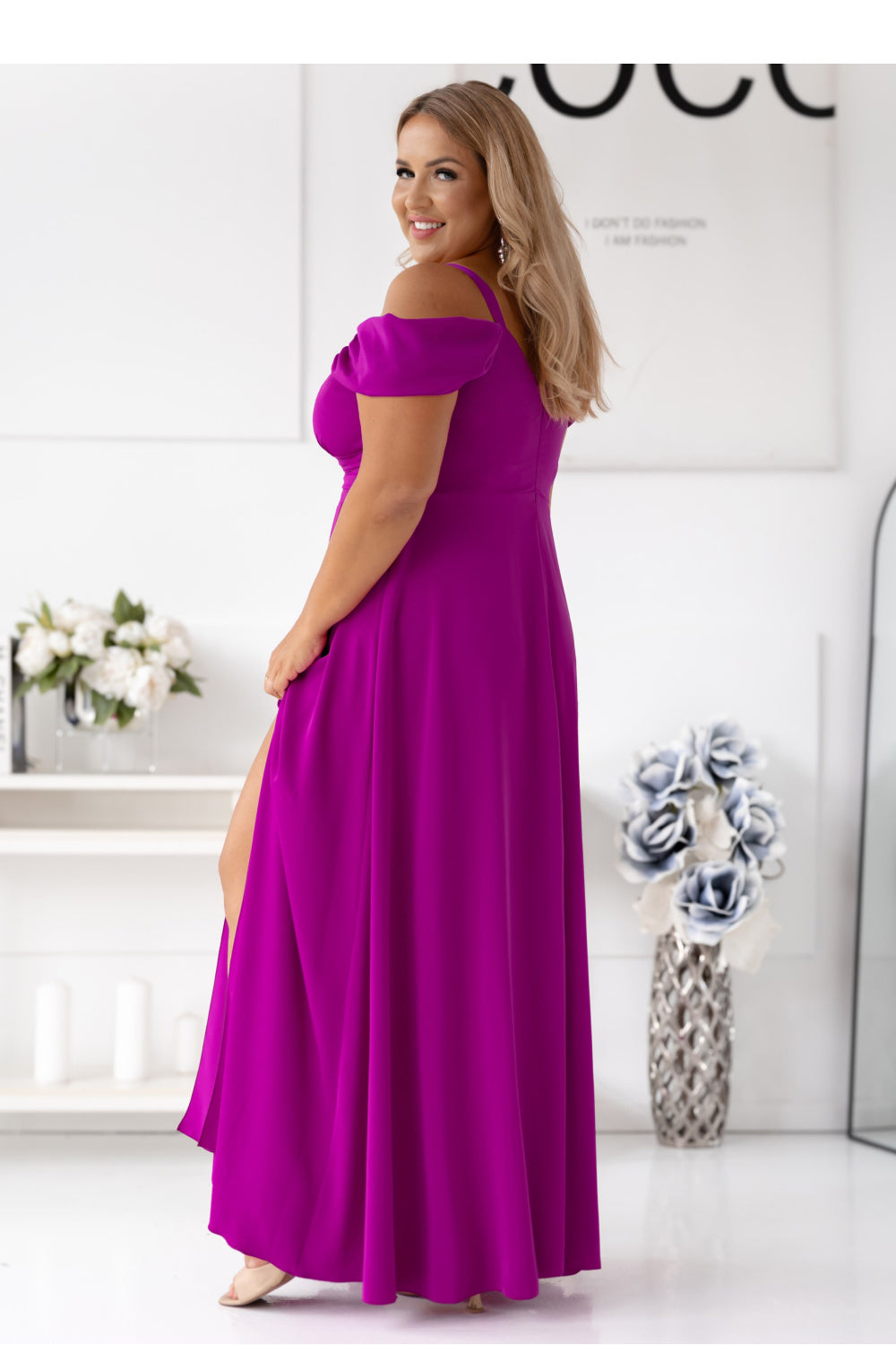 Robe femme With You Longue Longue — violet