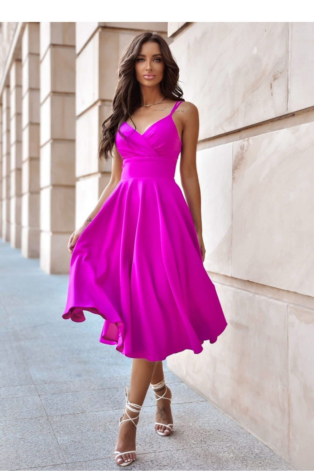 Robe femme With You De Soirée De — violet