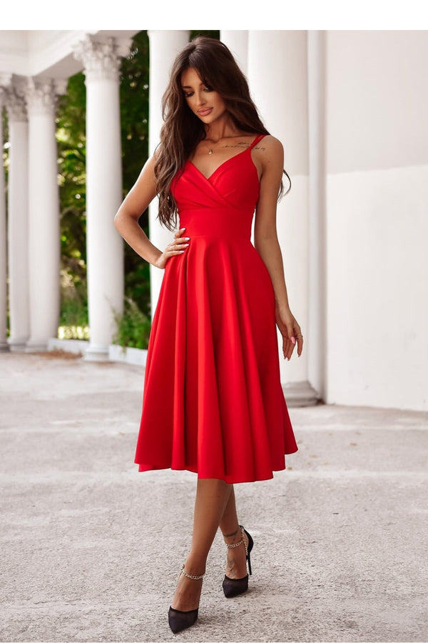 Robe femme With You De Soirée De — rouge