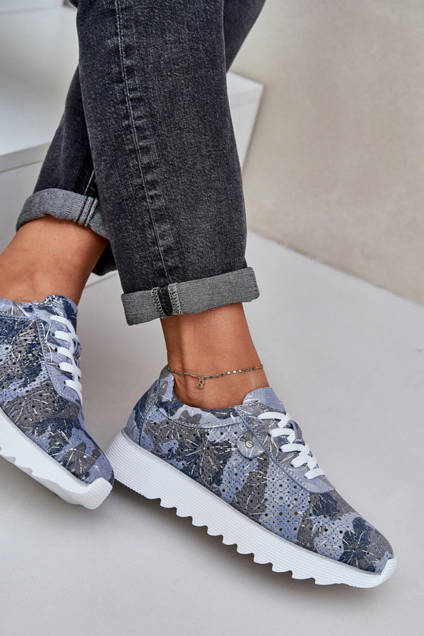 Baskets femme Step in style À Plateforme À — bleu