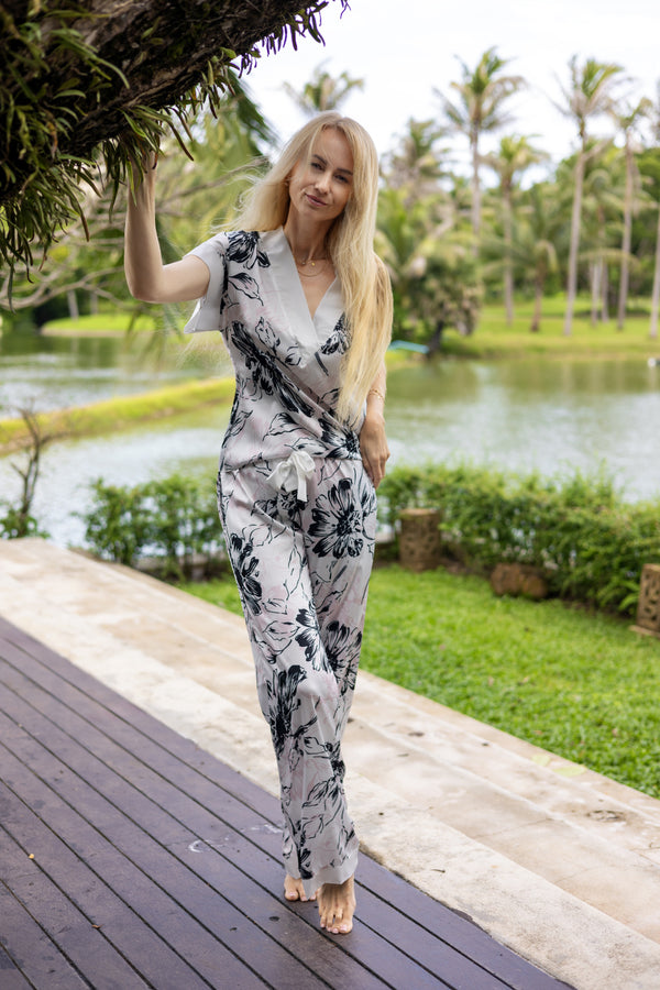 Pyjama femme Kalimo — blanc