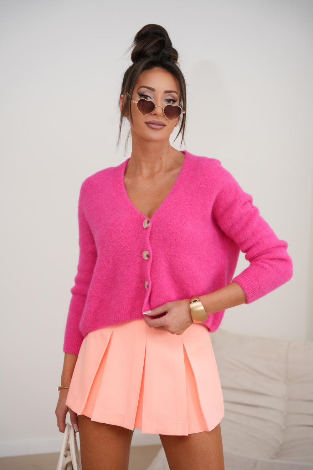 Chaussures à talons femme LaBalancia Shorts Jupe Shorts — orange