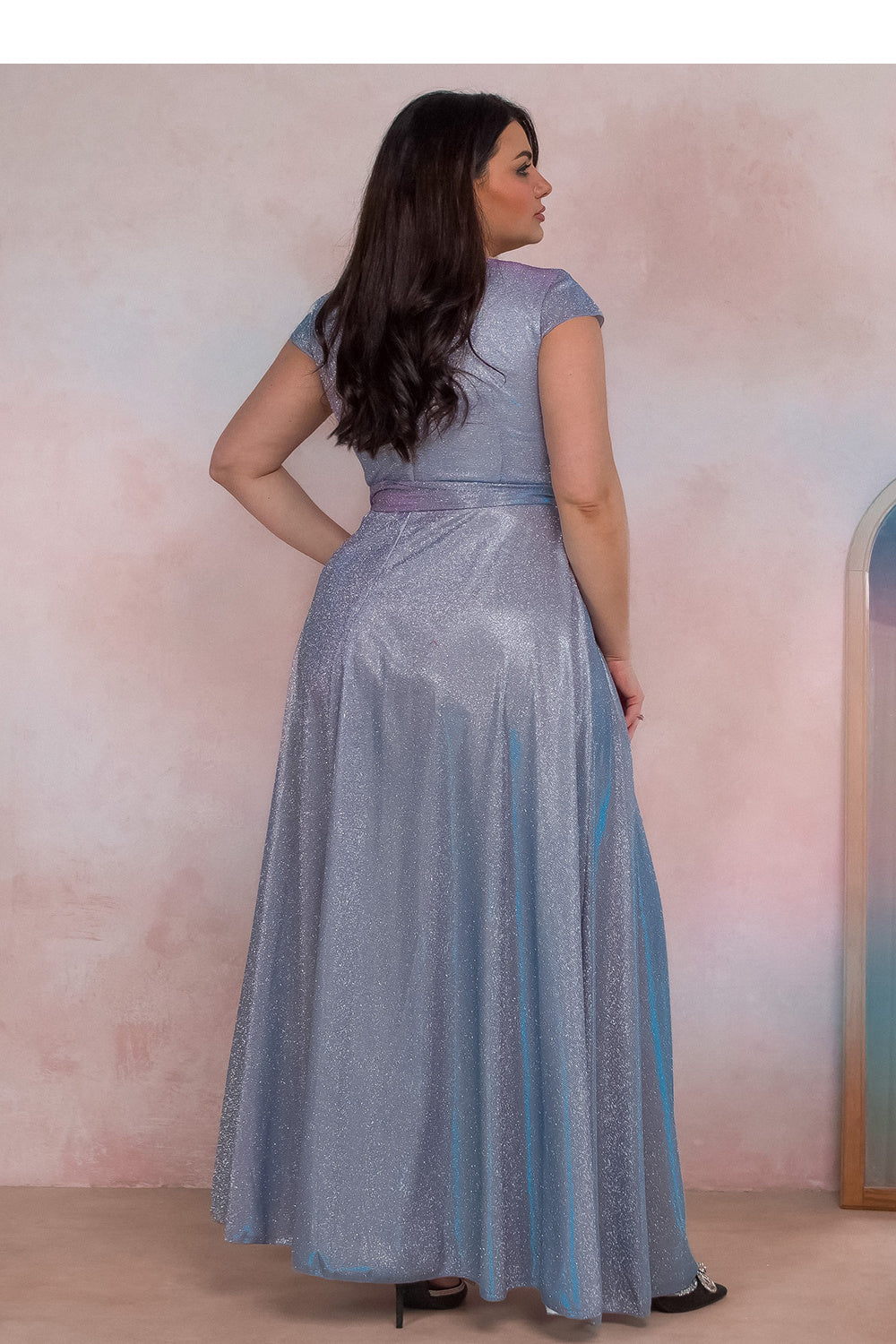 Robe femme With You Plus Size Plus — bleu