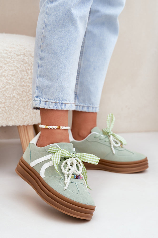 Chaussures de sport femme Step in style — vert