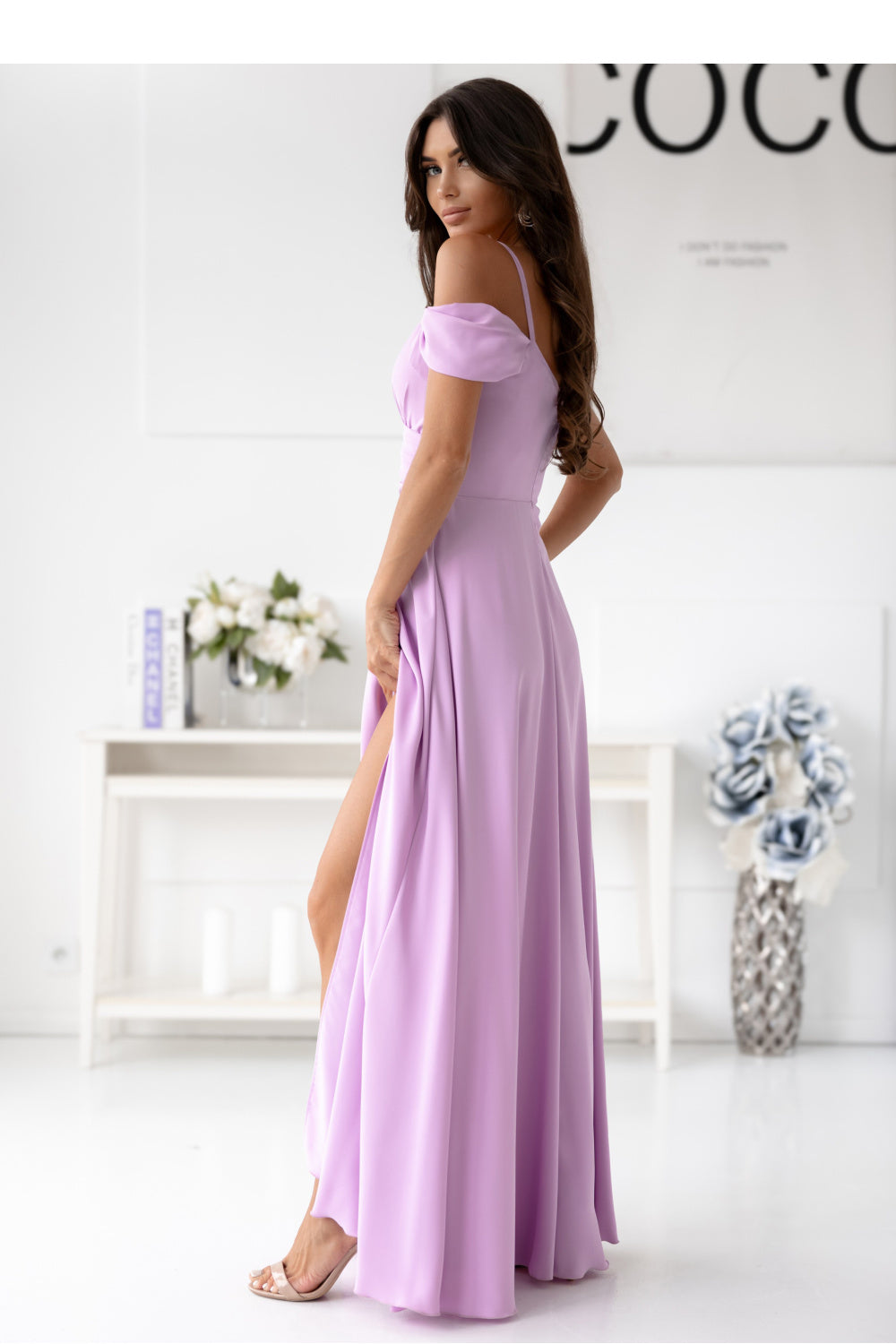 Robe femme With You Longue Longue — violet