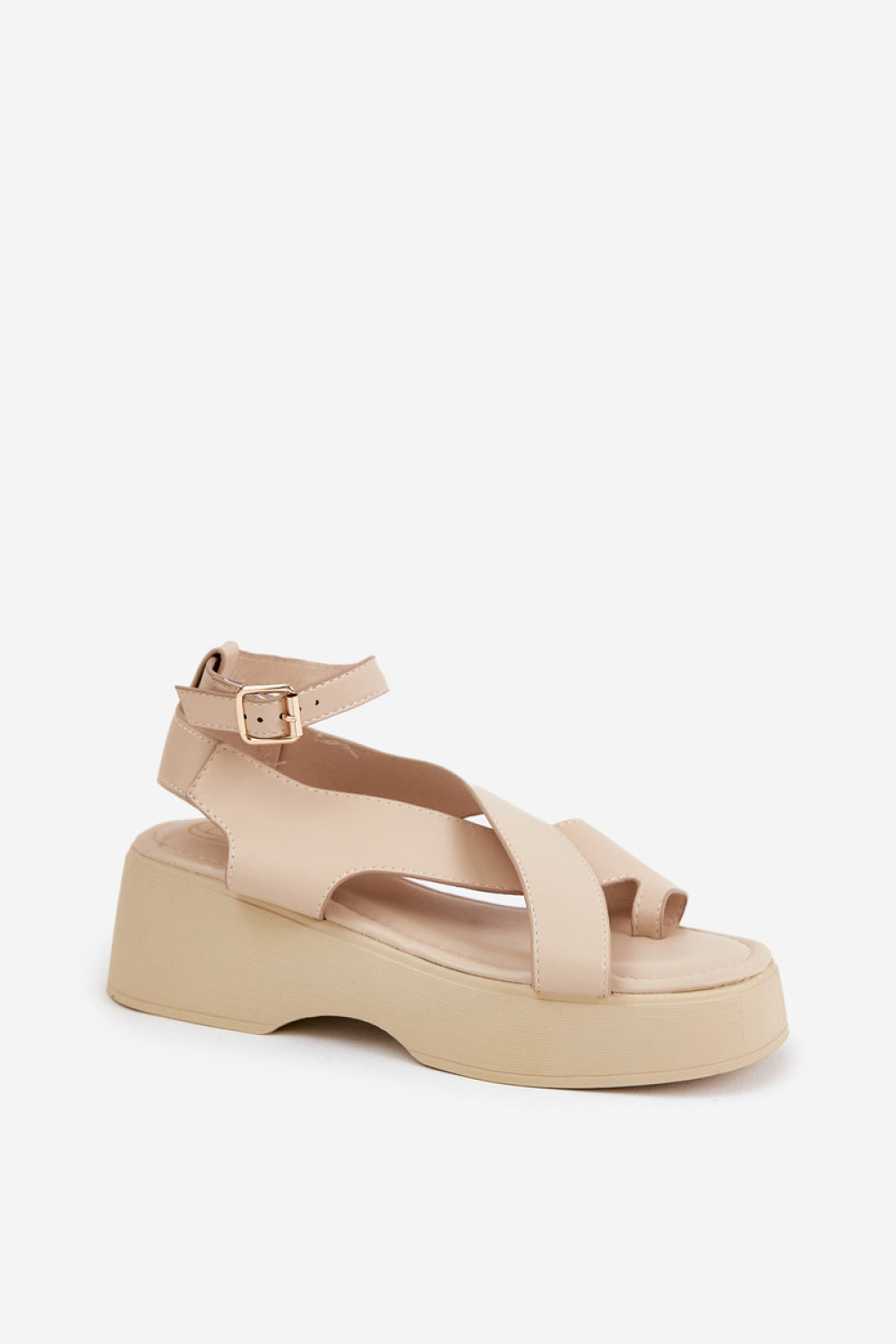 Sandales femme Step in style À Plateforme À — beige