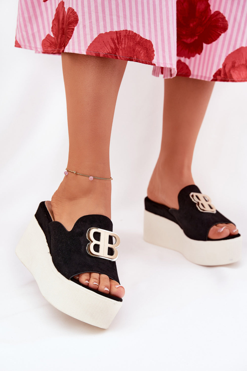 Sandales femme Step in style Cothurnes Cothurnes — noir